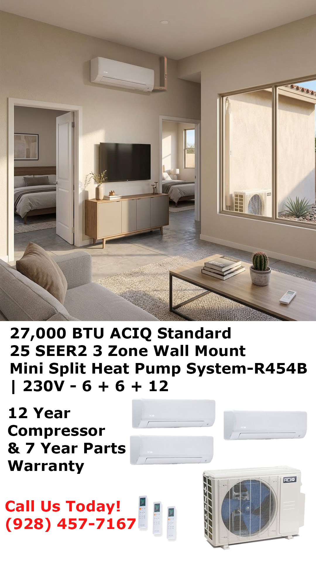 addvertisement wcs 27000 btu phone